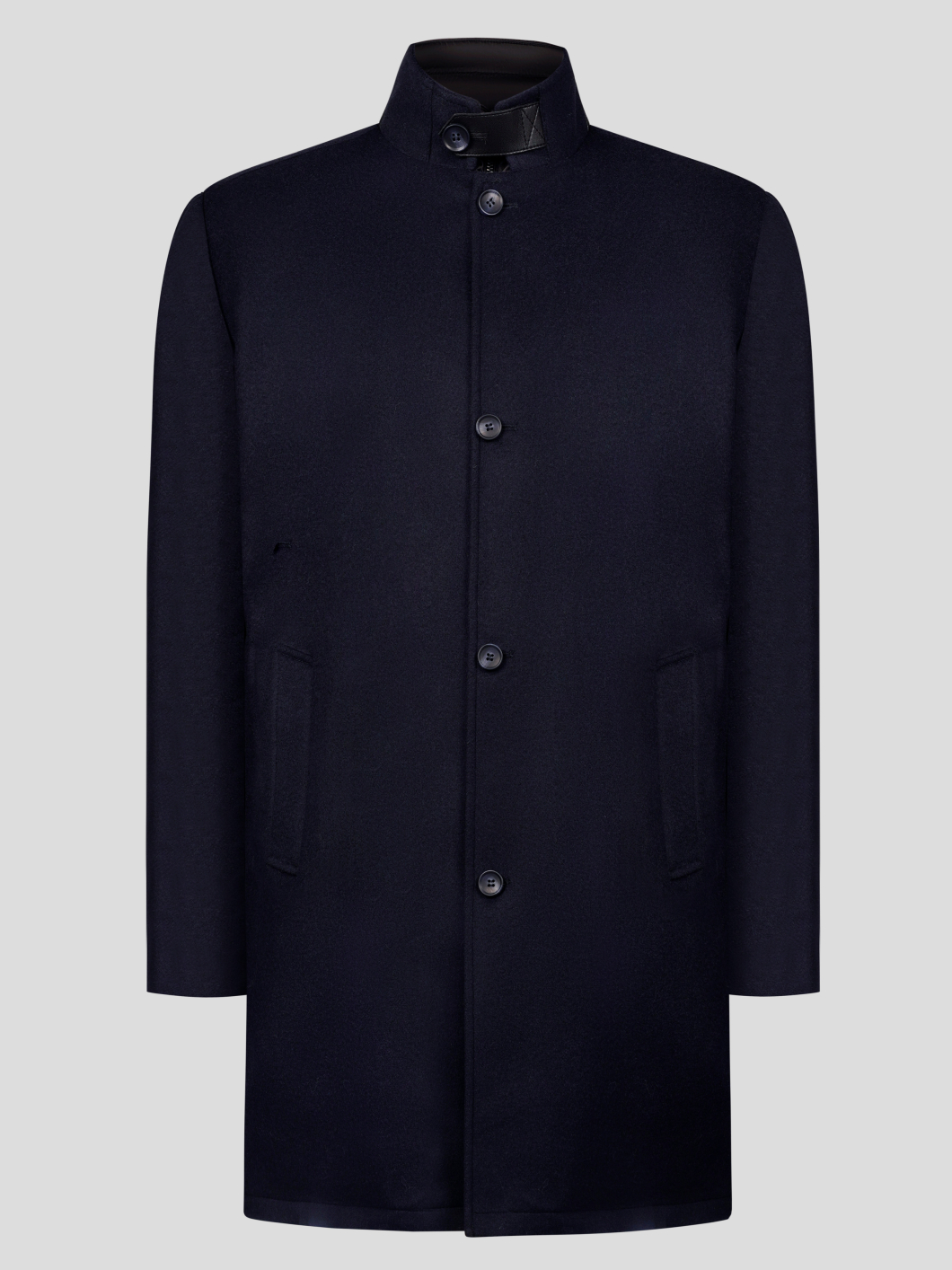 Manteau Marine Avec Parmenture Capel Grande Taille  homme grande taille - Capelstore