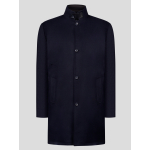 Manteau Marine Avec Parmenture Capel Grande Taille  homme grande taille - Capelstore