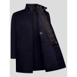 Manteau Marine Avec Parmenture Capel Grande Taille  homme grande taille - Capelstore