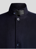 Manteau Marine Avec Parmenture Capel Grande Taille  homme grande taille - Capelstore