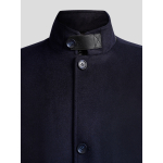 Manteau Marine Avec Parmenture Capel Grande Taille  homme grande taille - Capelstore