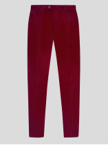 Pantalon Grant Velours Rouge Capel Grande Taille  homme grande taille - Capelstore