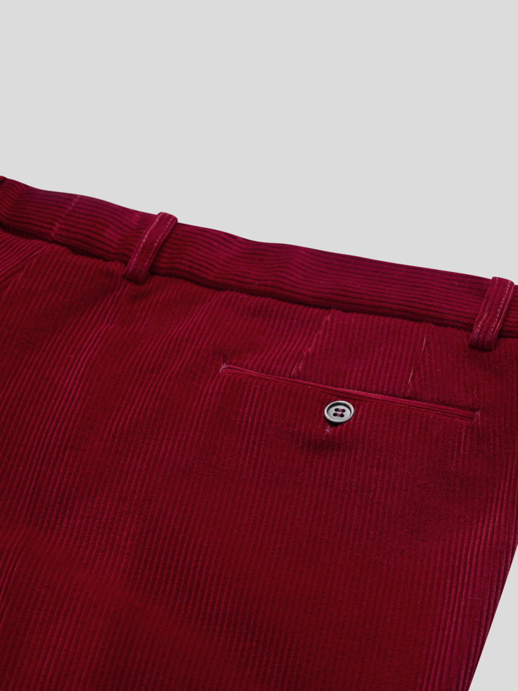 Pantalon Grant Velours Rouge Capel Grande Taille  homme grande taille - Capelstore