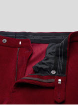 Pantalon Grant Velours Rouge Capel Grande Taille  homme grande taille - Capelstore