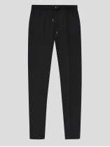 Pantalon Gary Noir Avec Cordon Capel Grande Taille  homme grande taille - Capelstore