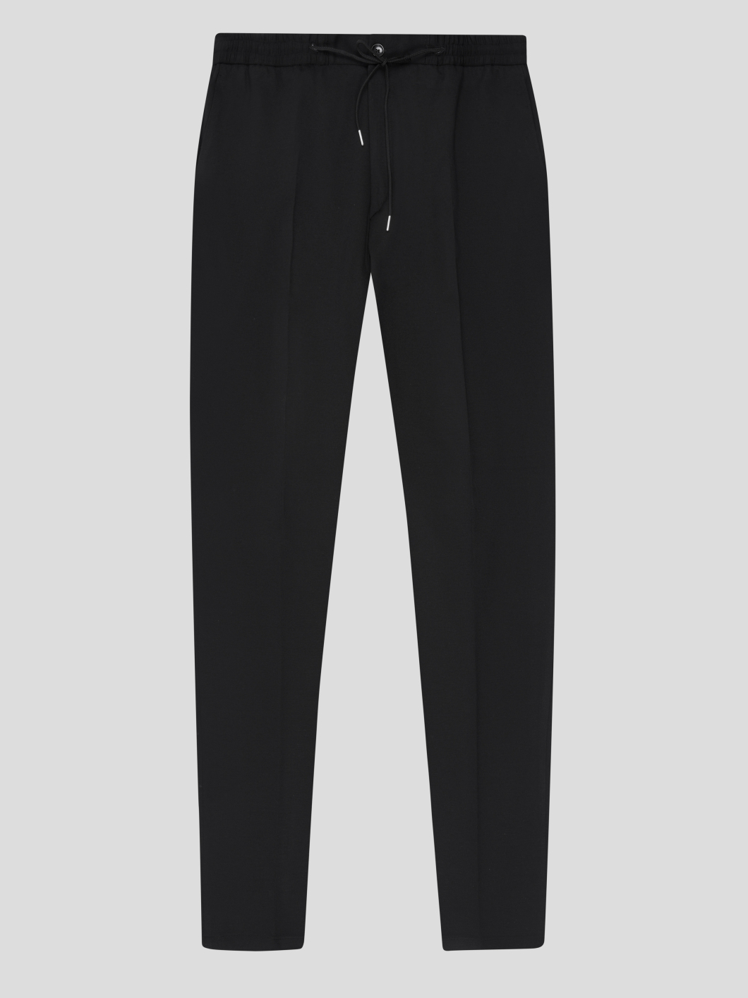 Pantalon Gary Noir Avec Cordon Capel Grande Taille  homme grande taille - Capelstore