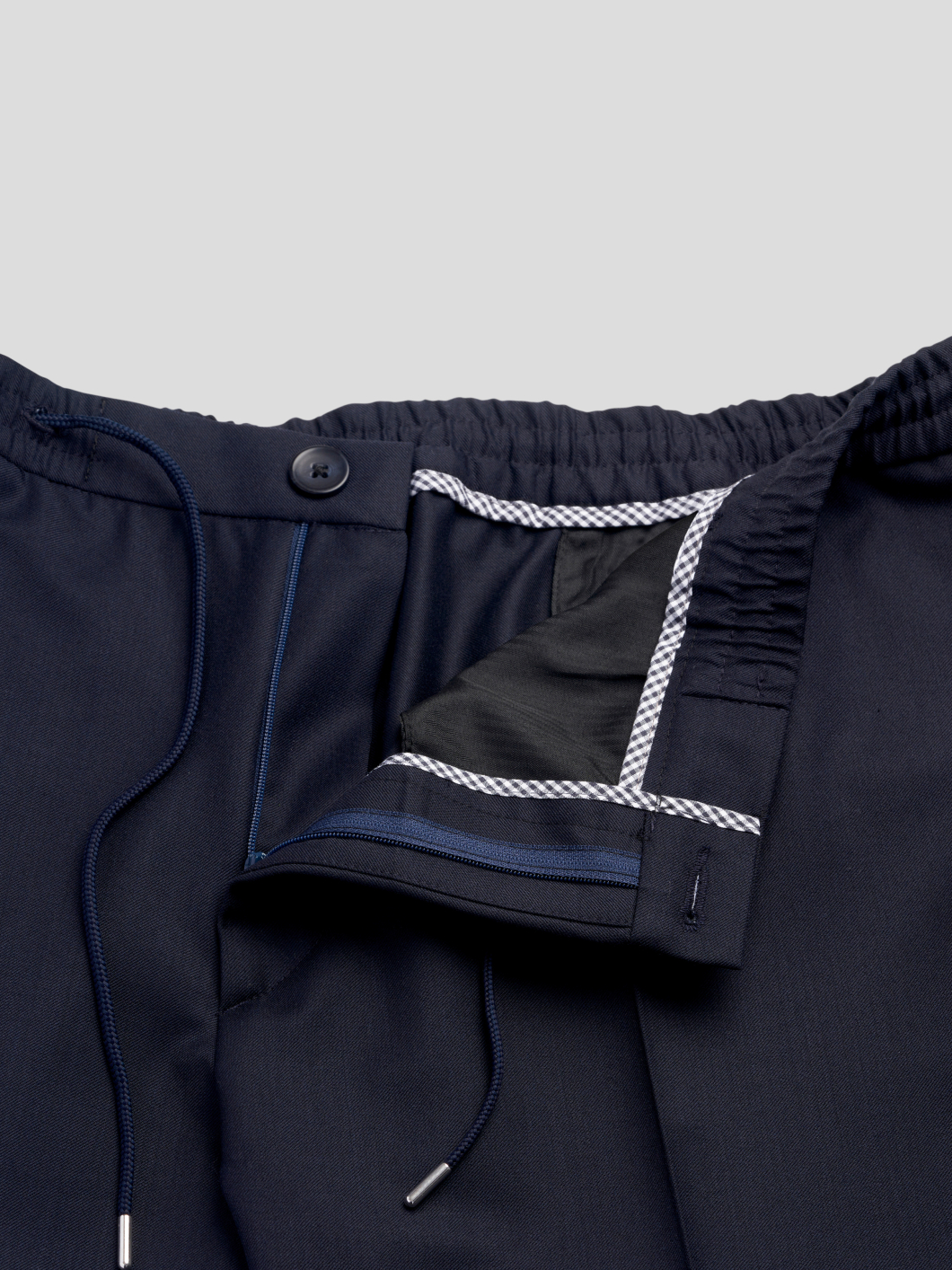 Pantalon Gary Marine Av.cordon Capel Grande Taille  homme grande taille - Capelstore