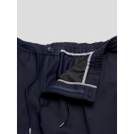 Pantalon Gary Marine Av.cordon Capel Grande Taille  homme grande taille - Capelstore