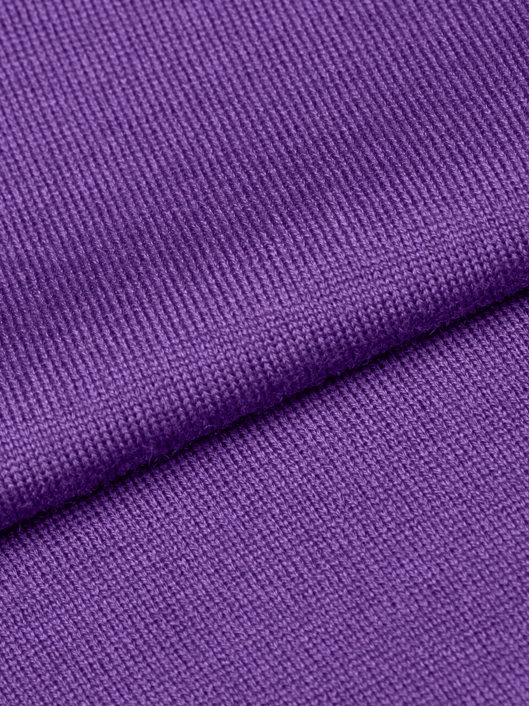 Pull Merinos Como Col V Violet Capel Grande Taille  homme grande taille - Capelstore