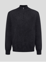 Pull Orso Anthracite Cachemire Capel Grande Taille  homme grande taille - Capelstore