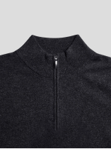 Pull Orso Anthracite Cachemire Capel Grande Taille  homme grande taille - Capelstore