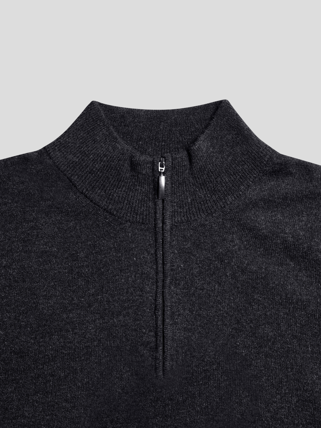Pull Orso Anthracite Cachemire Capel Grande Taille  homme grande taille - Capelstore