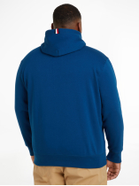 Sweat Capuche Bleu Tommy Hilfiger Grande Taille  homme grande taille - Capelstore