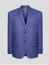 Veste Unie Bleue Capel Grande Taille  homme grande taille - Capelstore