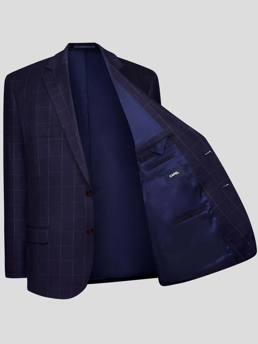 Veste A Carreaux Capel Grande Taille  homme grande taille - Capelstore