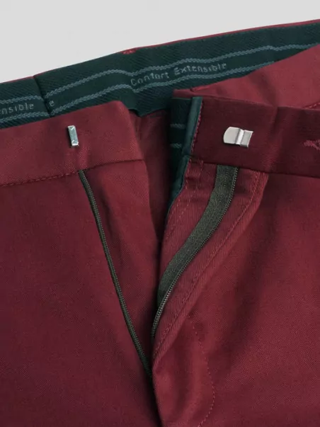 pantalon rouge homme grande taille