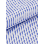Chemise Rayée Max Double Retors pour Homme Grand Bleue et Blanche