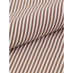 Chemise Rayée Ralph Grande Taille Marron et Blanche