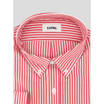 Chemise Rayée Ralph Grande Taille Rouge et Blanche