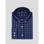 Chemise Flanelle à Carreaux Ralph Grande Taille Marine et Bleue