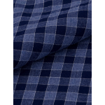 Chemise Flanelle à Carreaux Ralph Grande Taille Marine et Bleue