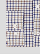 Chemise à Carreaux Max Grande Taille Marron, Marine et Blanche