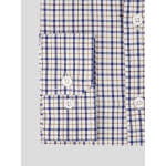 Chemise à Carreaux Max Grande Taille Marron, Marine et Blanche