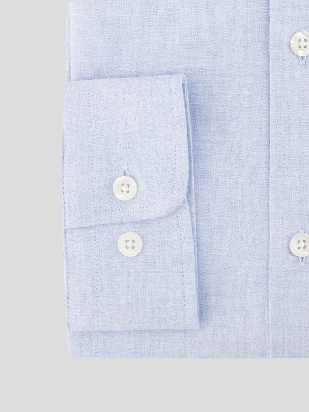Chemise Flanelle Chevrons Ralph Grande Taille Ciel