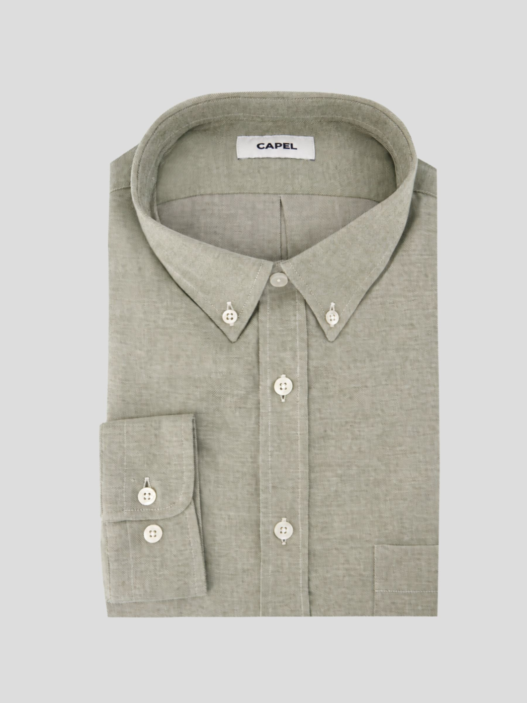Chemise Flanelle Ralph Grande Taille Kaki