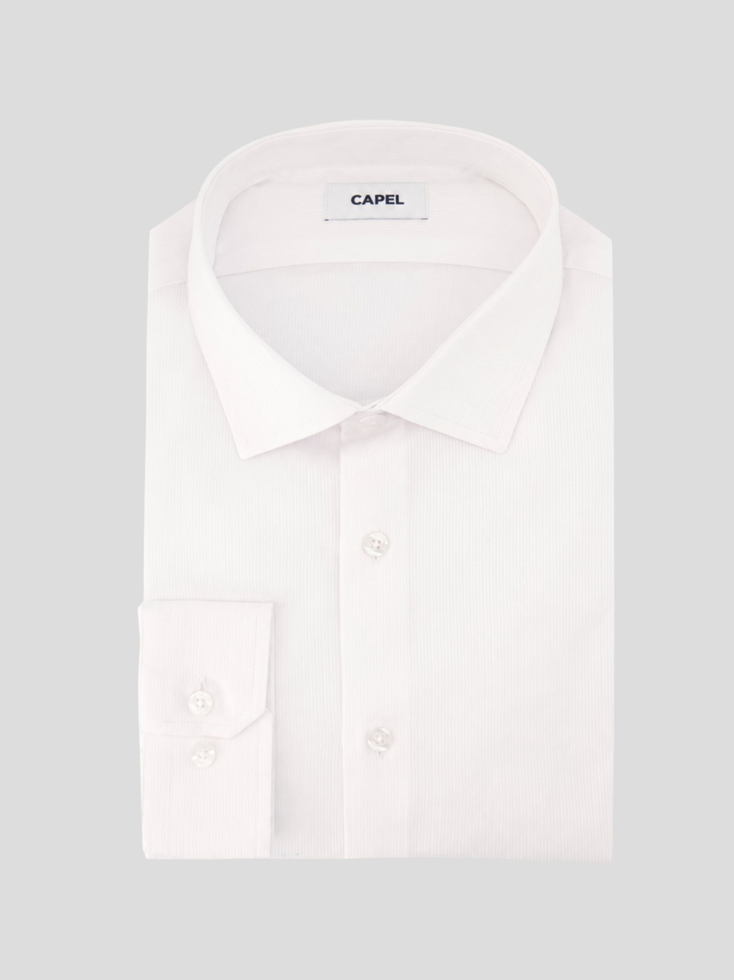 Chemise Double Retors Cannes Poignets Mousquetaire Grande Taille Blanche