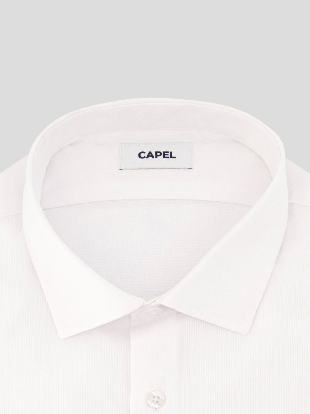 Chemise Double Retors Cannes Poignets Mousquetaire Grande Taille Blanche