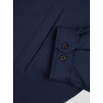 Blouson Coupe-Vent Grande Taille Marine