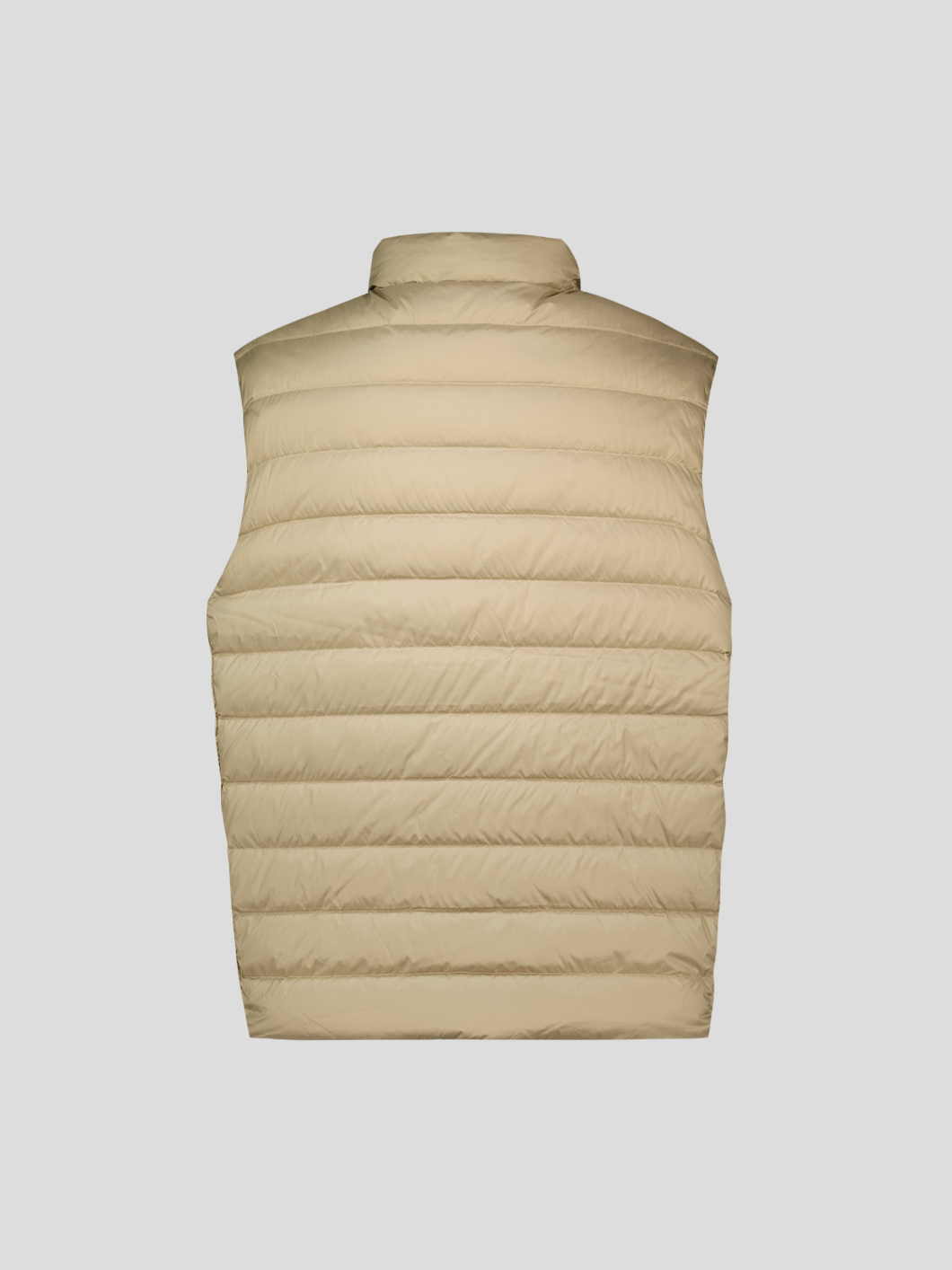 Doudoune Sans Manches Grande Taille Beige