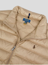 Doudoune Sans Manches Grande Taille Beige