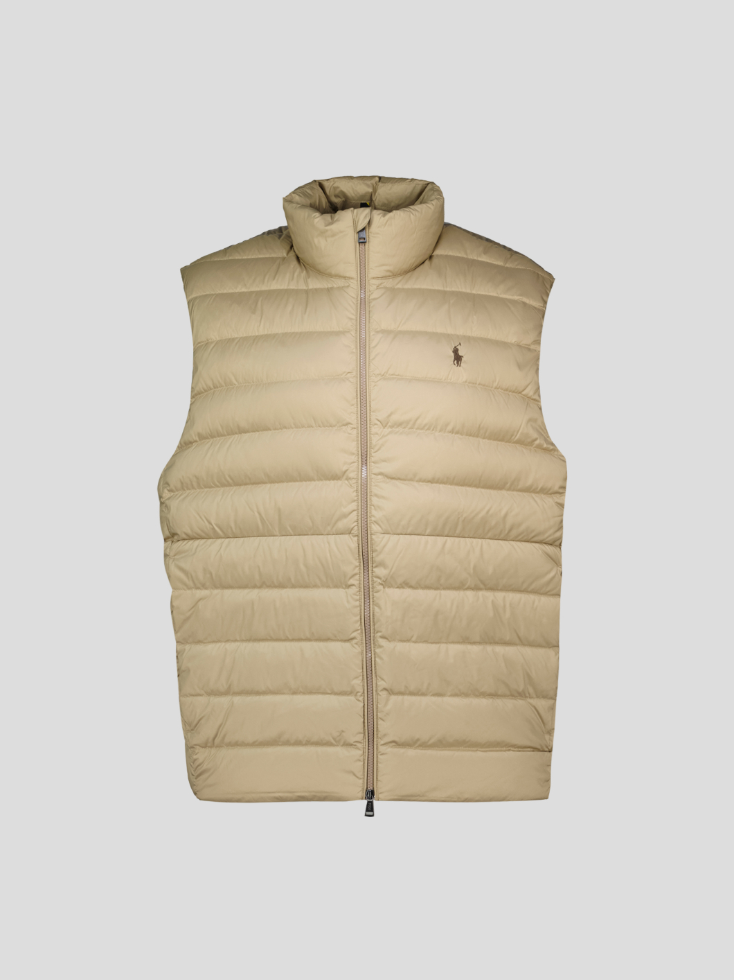 Doudoune Sans Manches Grande Taille Beige