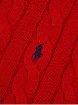 Pull Col Rond Grande Taille Rouge