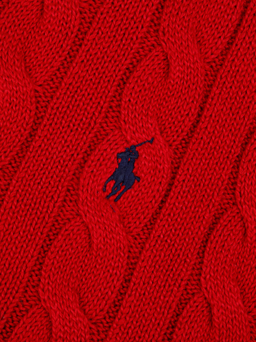 Pull Col Rond Grande Taille Rouge