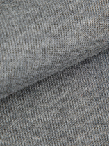 Sweat Col Camionneur Zippé Grande Taille Gris