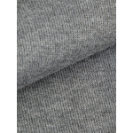Sweat Col Camionneur Zippé Grande Taille Gris