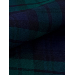 Chemise Oxford à Carreaux Grande Taille Bleue et Verte