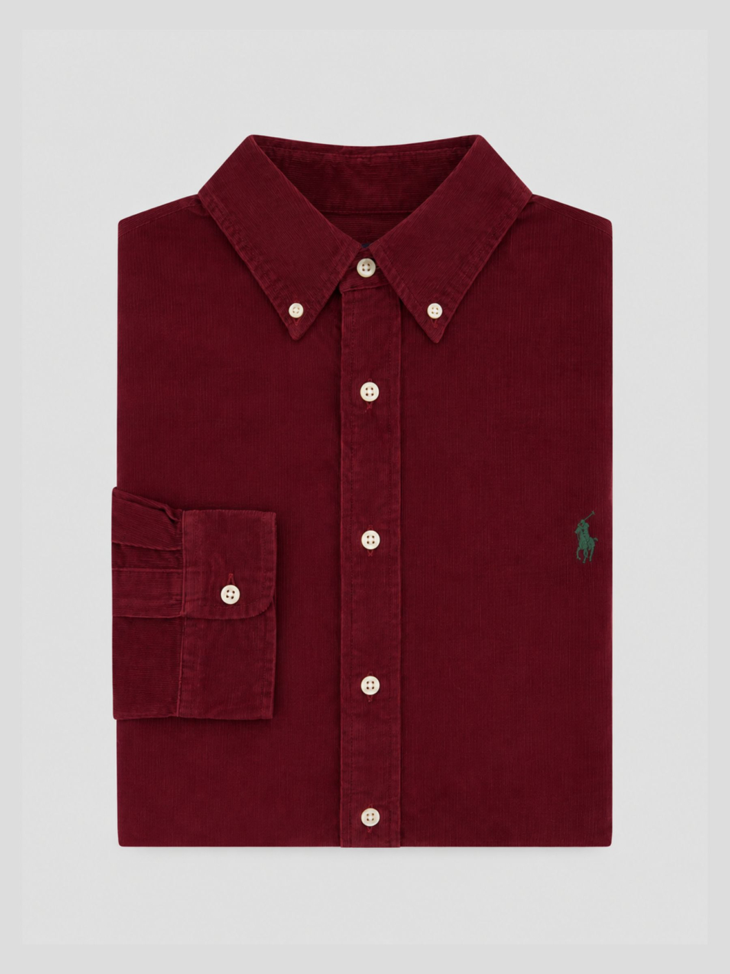 Chemise Velours Fin Grande Taille Bordeaux