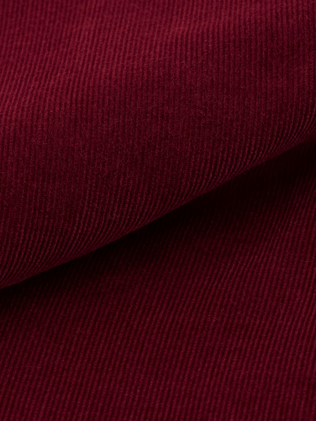 Chemise Velours Fin Grande Taille Bordeaux