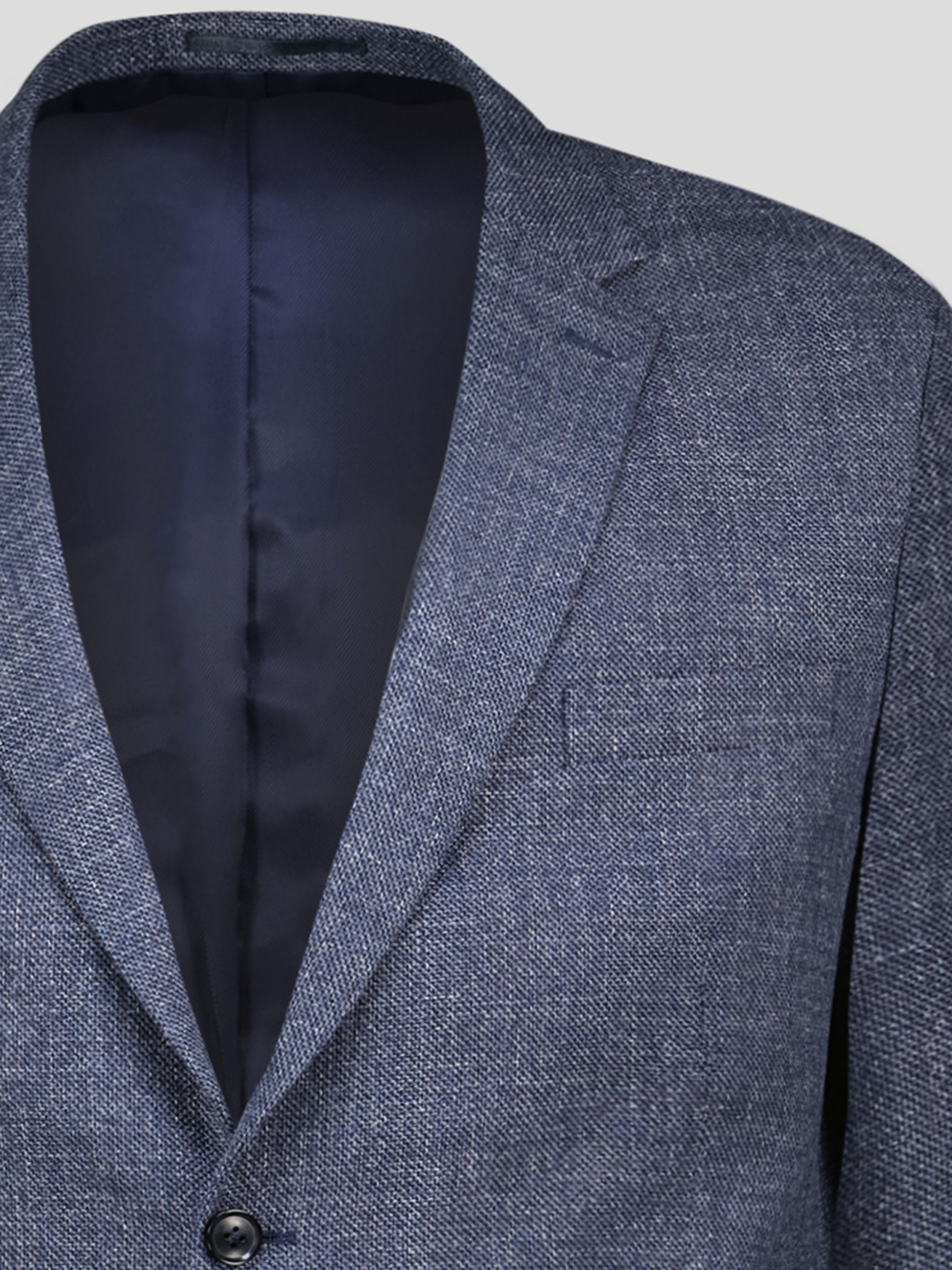 Veste Nattée Grande Taille Bleue