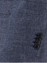 Veste Nattée Grande Taille Bleue
