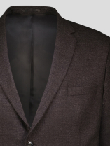 Veste Nattée Grande Taille Marron
