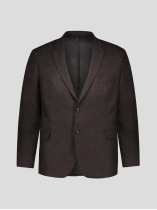 Veste Nattée pour Homme Grand Marron