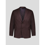 Veste Nattée Grande Taille Bordeaux