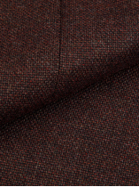 Veste Nattée Grande Taille Bordeaux