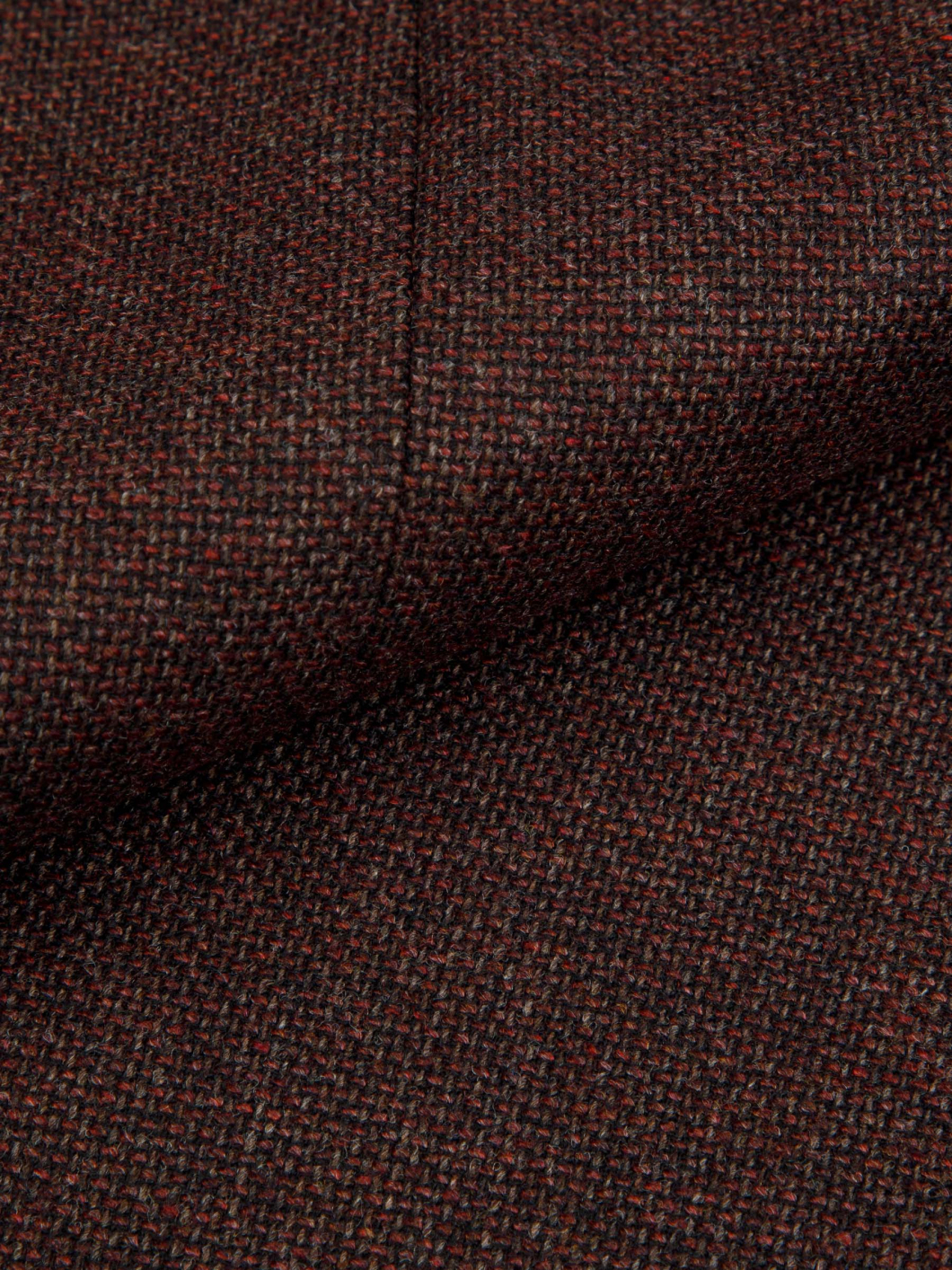 Veste Nattée Grande Taille Bordeaux