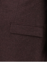 Veste Nattée Grande Taille Bordeaux